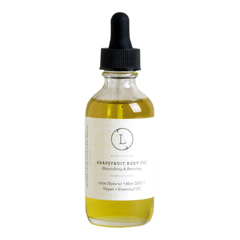 Natural Grapefruit Moisturizing Body Oil
