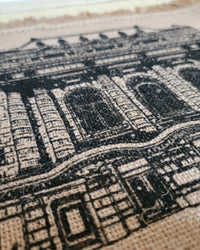 Broadway Theater Placemats - Lyceum Theatre, Broadway Theatre Sketch on Jute Placemat