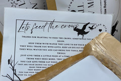 Lets Be friends Crow box | Feed the crows starter lit