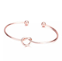 KNOT Minimalist  Silver| Gold Tarnish free Bracelet