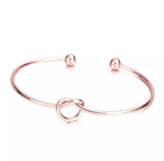 KNOT Minimalist  Silver| Gold Tarnish free Bracelet