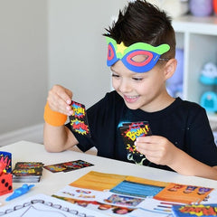 Superhero Toys Craft & Activity Box for Ages 5-7