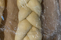This image shows Challah Bread that has been baked using Risen Sourdough Starter Co.'s Starter. We added it to our baked goods !
