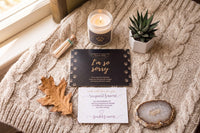 Cat Memorial Gift Box - Pet Loss Sympathy Care Package with Live Succulent & Candle