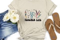 Chalk to Pens Teacher Shirts