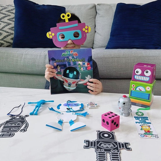 Robot Rob Kids Craft & Activity Box for Ages 2-4