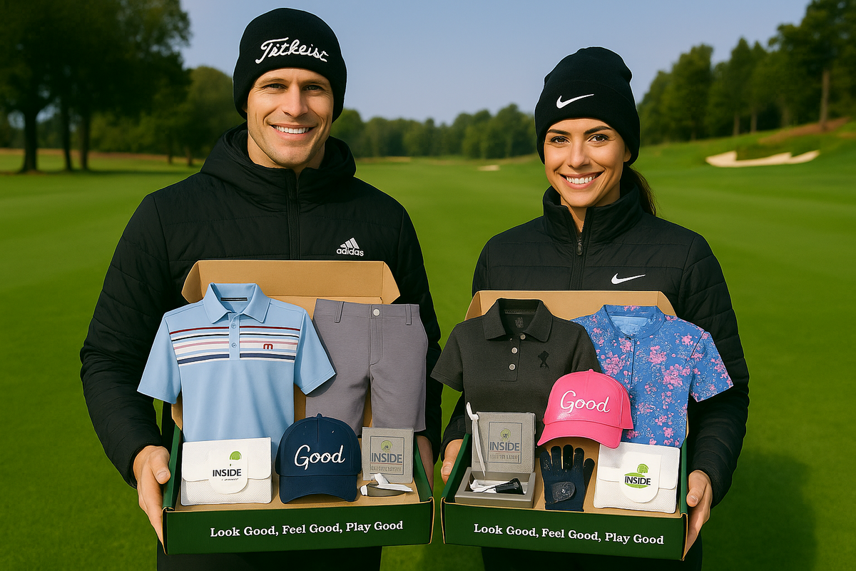 Inside the Leather Golf Gear Box For Men and Women