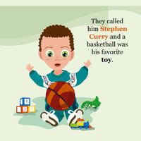 Stephen Curry 30 The Boy Who Would Grow Up To Be Stephen Curry Basketball Player Children's Book (Basketball Books For Kids Vol. 2)