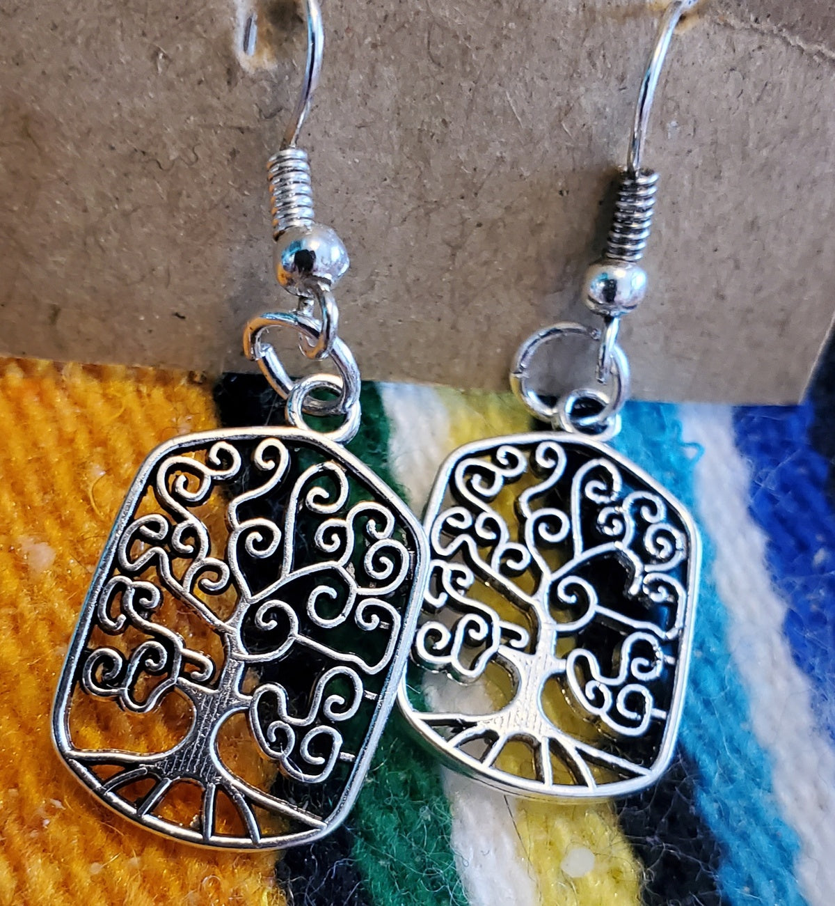 Dainty little Tree of Life earrings