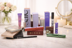 Makeup essentials curated to enhance, define, and complete your look with a polished, radiant finish.