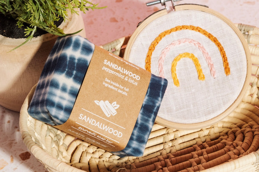 Fair trade and handmade artisan goods - example of contents in one time ship box - anchor of hope box