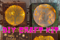 DIY Adult Craft Kit - Magical Shadowbox Home Decor