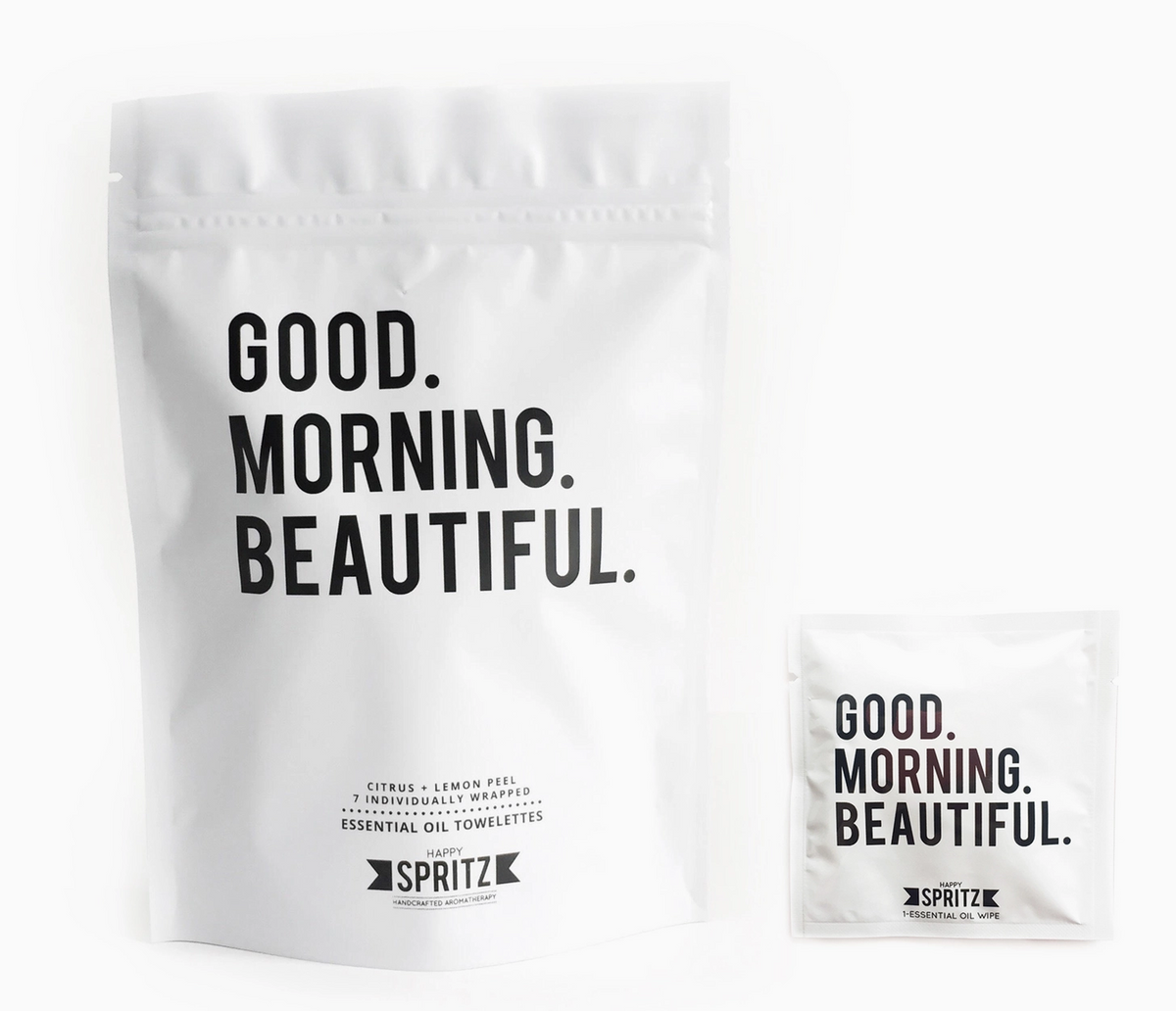 Good Morning Beautiful Towelette 7 Day Bag