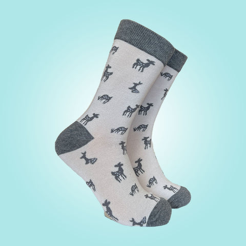 Bambi Grey Sock - Women's