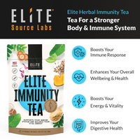 Elite Immune Support Herbal Tea Organic to Boost The Immune System Naturally