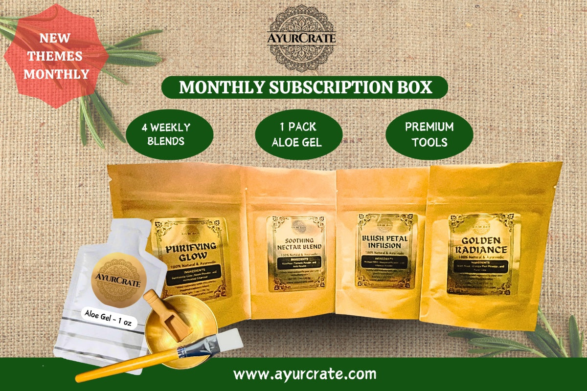 Ayurvedic Skincare Box & Self-Care Gift Set - $200 value in Spa.