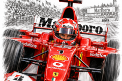 F1 Racing Poster Subscription | 20 A3 Motorsport Prints Monthly
