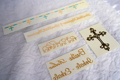 Catholic Temporary tatoos