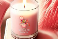 The Beauty Gods Vanilla Jasmine + Peach Soy Candle Set