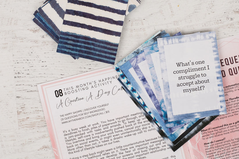 Discover Yourself:  A Question A Day Card Deck