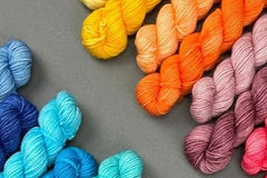 Summer Sorbet Baby Alpaca Mini Skein Set by The Zippy Zebra