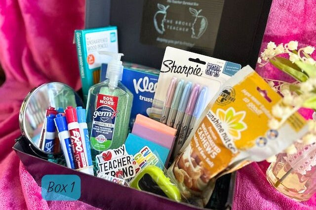 Teacher Survival Box | School Supplies for Teachers