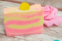 Pink Grapefruit Cold Process Soap 