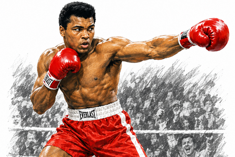 Boxing Legends Poster Subscription | 20 A3 Prints Monthly