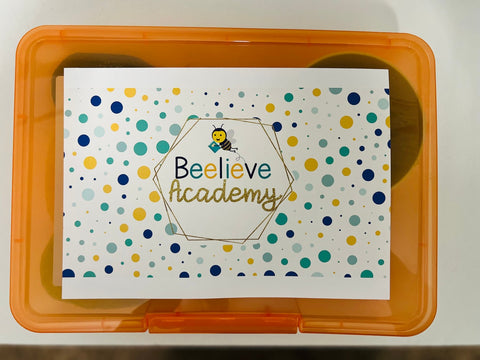 Sensory Bin with Lid
