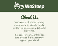 WeSteep Monthly - Tea Exploration