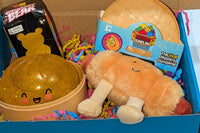 Mystery cute box with squeeze toy mystery plushie and squishie child tweens teens