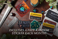 Dice Arcana Monthly Subscription for Dungeons and Dragons (D&D) and Tabletop Games