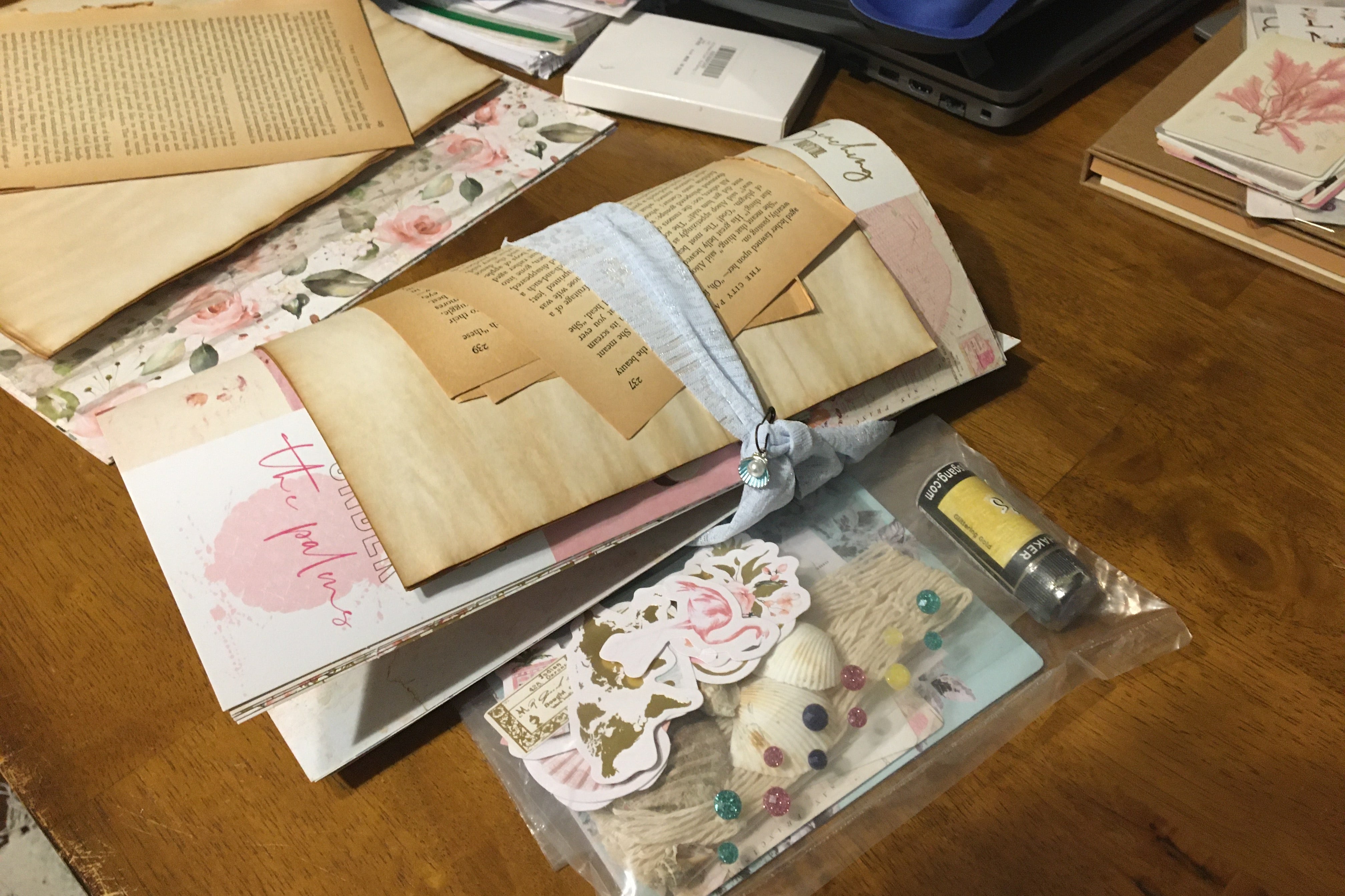 Junk Journal in a Box - Cratejoy