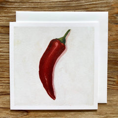 Single Chili Pepper Any Occasion Card