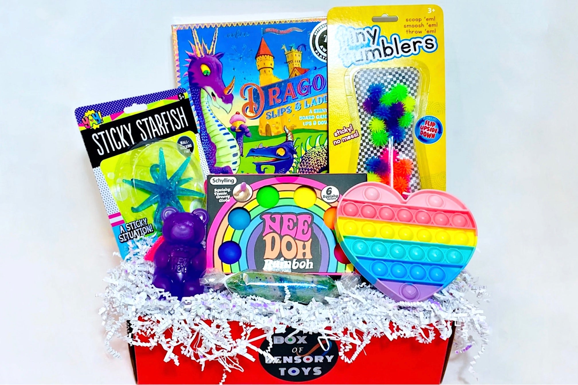 VIP BOX OF SENSORY TOYS 💚 for Kids 4-9 years - Cratejoy