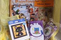 Each craft n stitch subscription includes a bonus pack of supplies included with your first month's box.