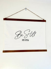 Wall Sign “Be Still and Know”