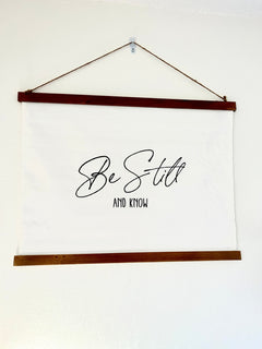 Wall Sign “Be Still and Know”