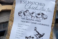 This is our chick starter it as 7 different types of bugs we researched everything for chick health.
