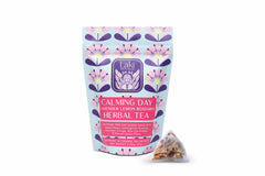 Give the Tea Lover in your life the gift of Laki's Calming Day Herbal Tea Gift Set - featuring our calming artisan tea blend.