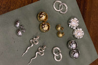 Sick of fast-fashion jewelry? Get a fresh pair of unique, designer sterling silver earrings delivered to you every month.