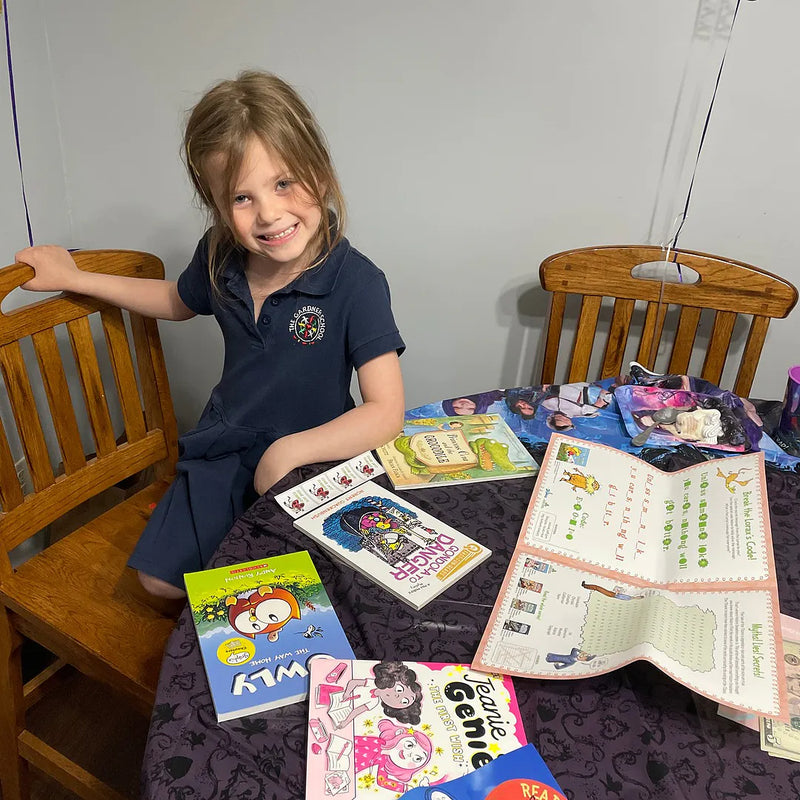 Reading Bug Box personalized monthly book subscription for ages 0 to 13