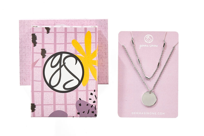 Gemma Simone Presley Two Necklace Layering Set