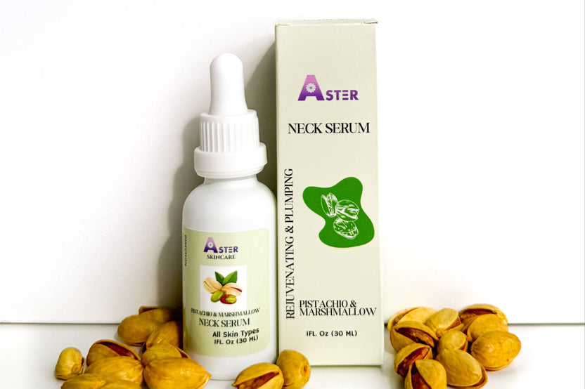 Tightening Neck Serum | Vegan & Organic - Marshmallow Root & Lupin Peptide