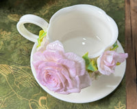 Dreamcloud Modern Floral Ceramic Tea and Coffee Set