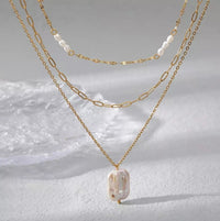 RÁN ♡Layered Stainless Steel Necklace