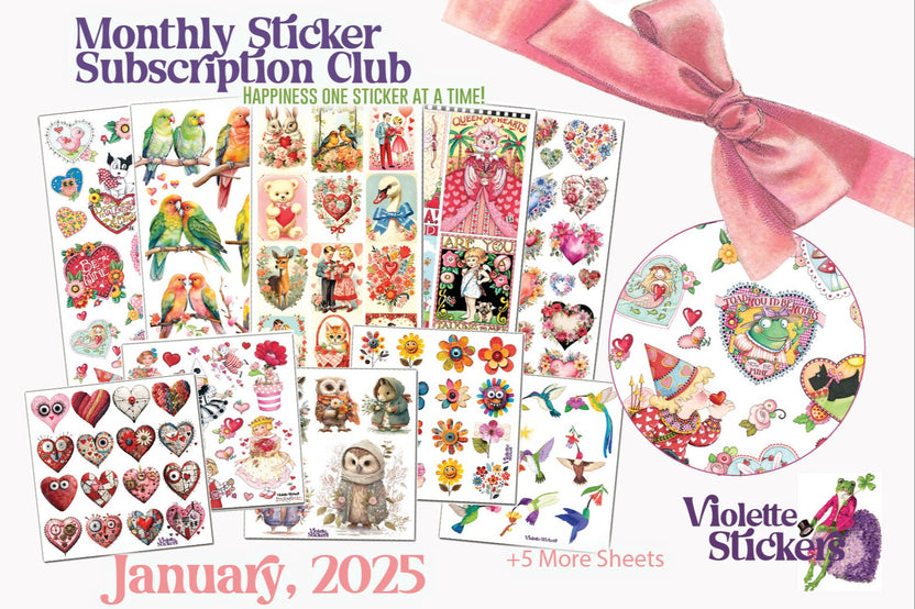 Violette Sticker Club