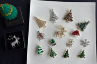 Each month, you will receive two brooches that correspond to the festivals of that month.Such as christmas tree,reindeer booch for christmas