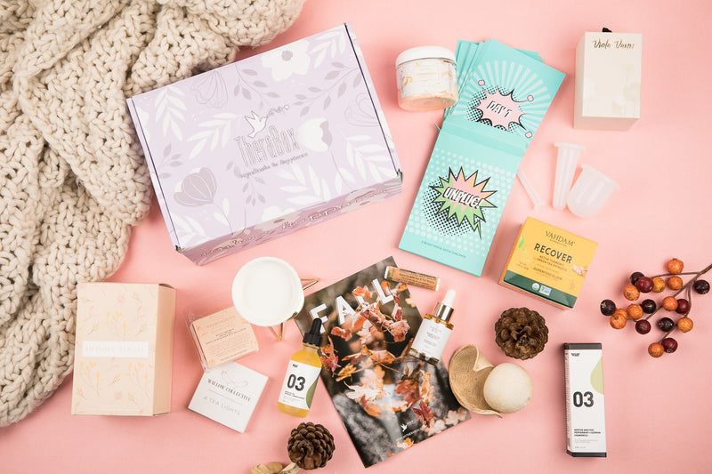 TheraBox fall edition self-care box
