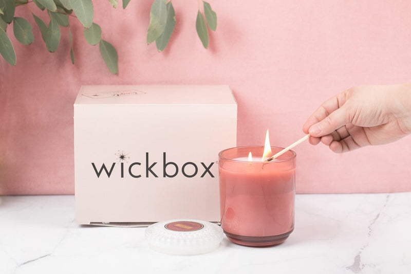 Wickbox luxury candle subscription